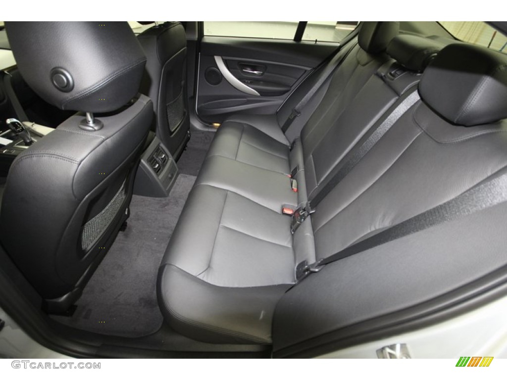 2013 3 Series 328i Sedan - Glacier Silver Metallic / Black photo #12