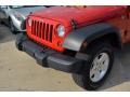 2012 Flame Red Jeep Wrangler Unlimited Sport 4x4  photo #10