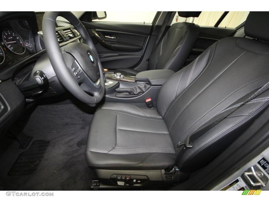 2013 3 Series 328i Sedan - Glacier Silver Metallic / Black photo #3