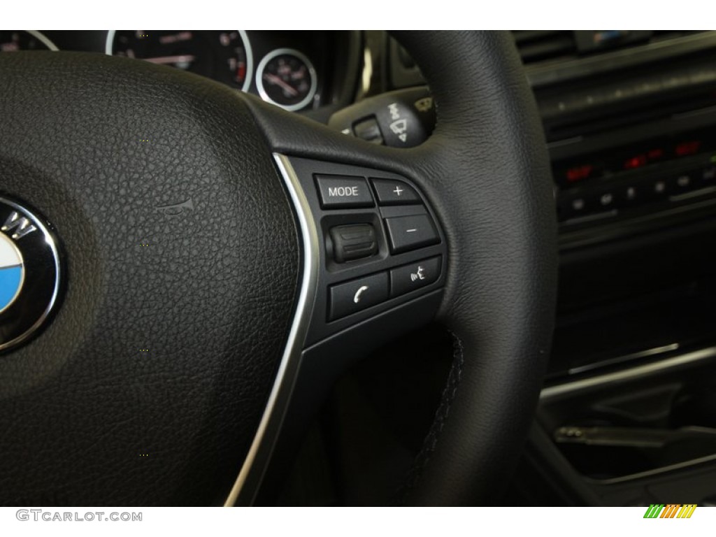 2013 3 Series 328i Sedan - Glacier Silver Metallic / Black photo #22