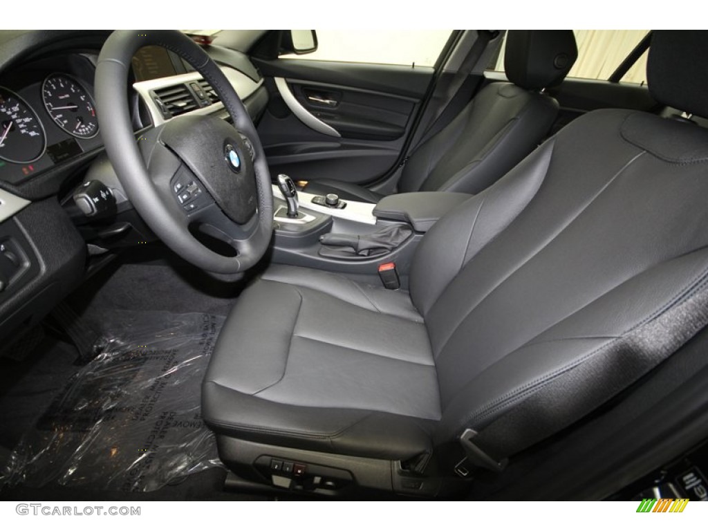 2013 3 Series 328i Sedan - Black Sapphire Metallic / Black photo #3