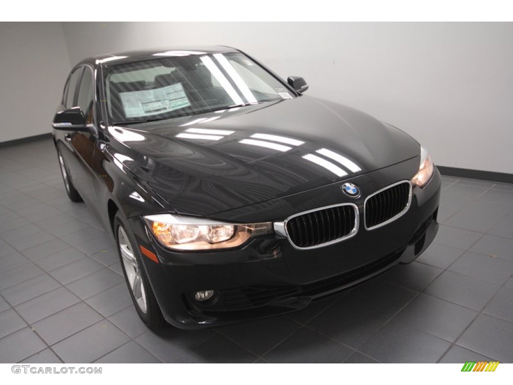2013 3 Series 328i Sedan - Black Sapphire Metallic / Black photo #5