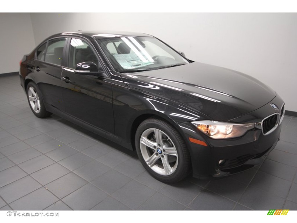 2013 3 Series 328i Sedan - Black Sapphire Metallic / Black photo #6