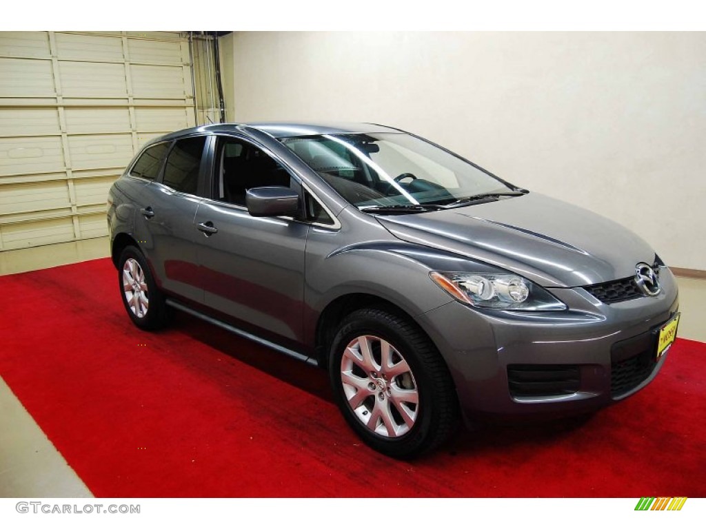Galaxy Gray Mica 2007 Mazda CX-7 Sport Exterior Photo #71694856