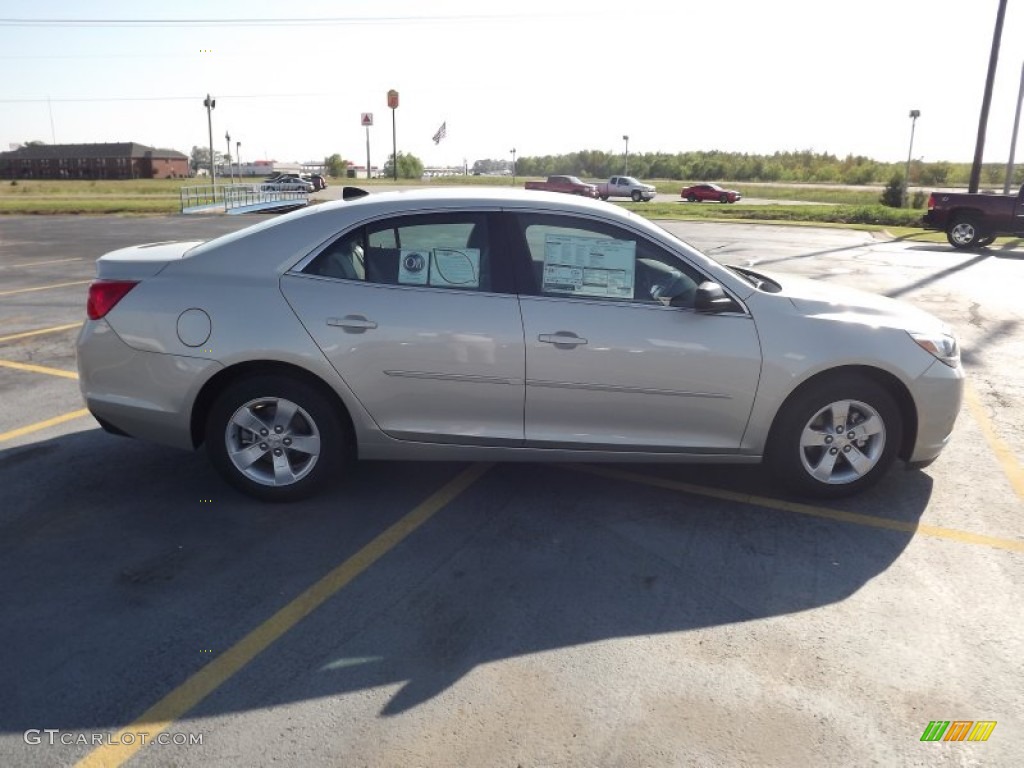 2013 Malibu LS - Champagne Silver Metallic / Jet Black/Titanium photo #4