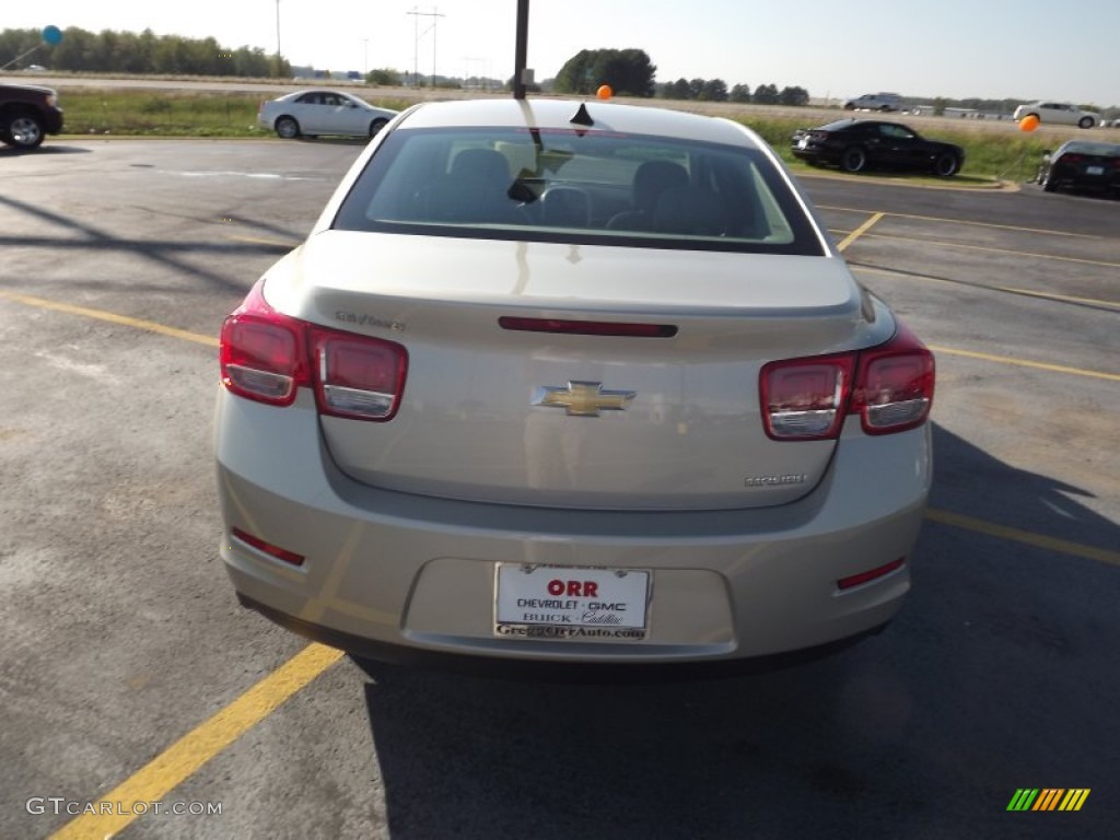 2013 Malibu LS - Champagne Silver Metallic / Jet Black/Titanium photo #6