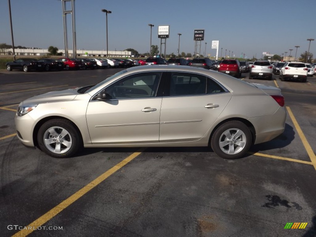 2013 Malibu LS - Champagne Silver Metallic / Jet Black/Titanium photo #8