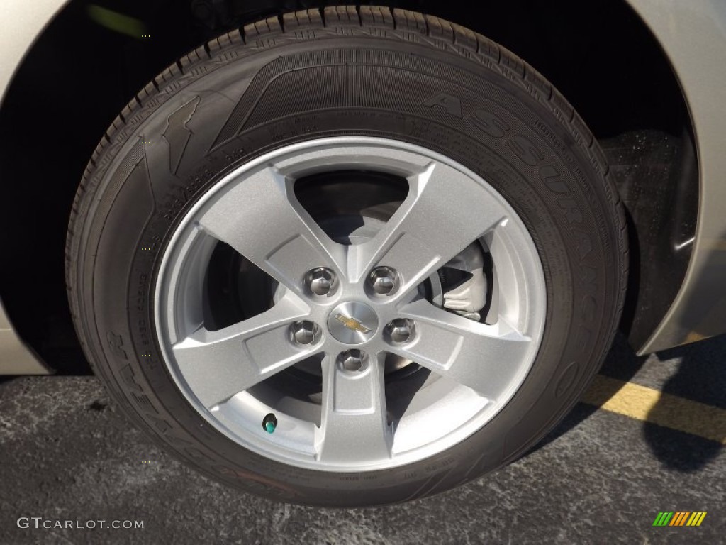 2013 Malibu LS - Champagne Silver Metallic / Jet Black/Titanium photo #16