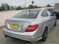 2013 Diamond Silver Metallic Mercedes-Benz C 250 Coupe  photo #4