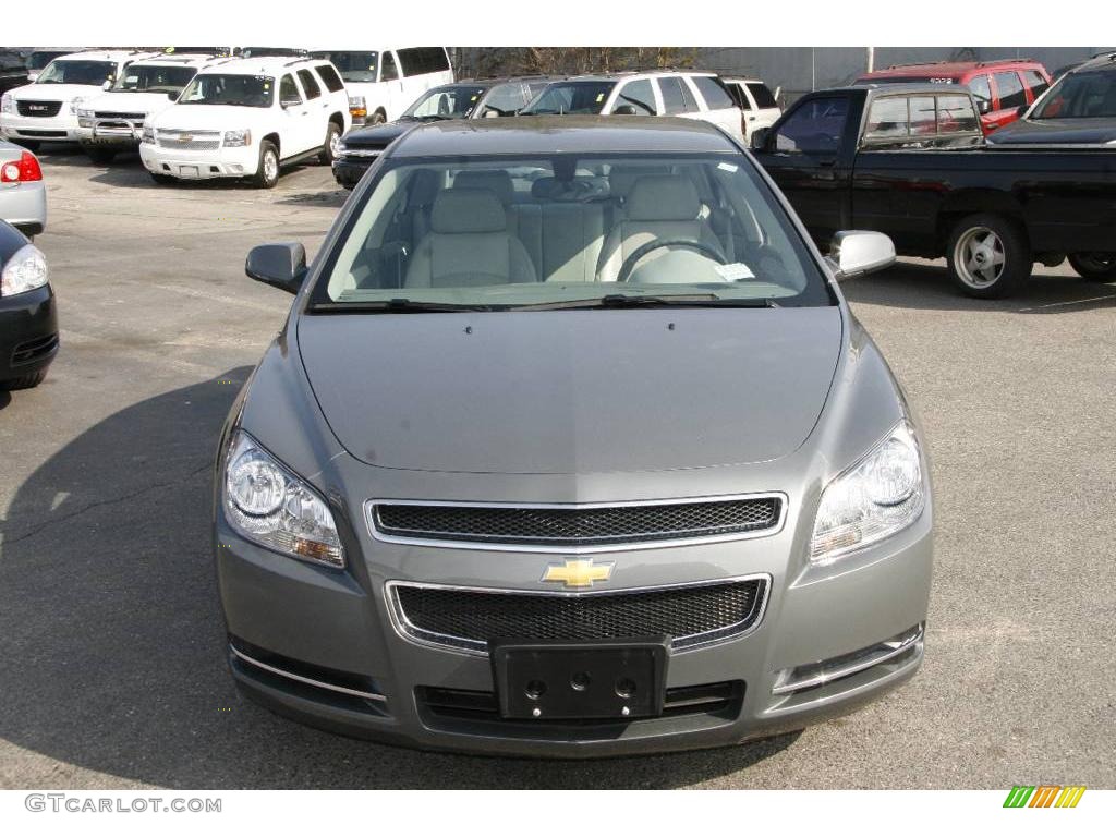 2008 Malibu LT Sedan - Dark Gray Metallic / Titanium Gray photo #2