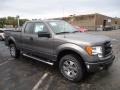 2013 Sterling Gray Metallic Ford F150 STX SuperCab 4x4  photo #1