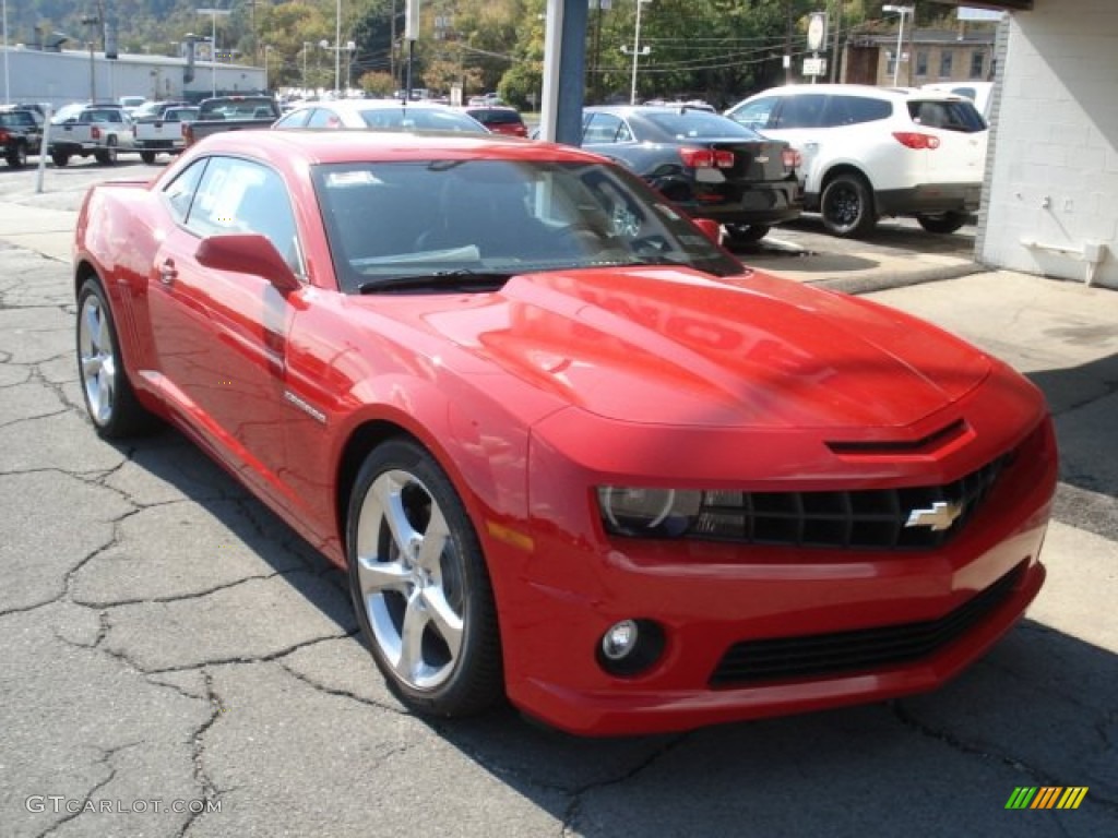 Victory Red 2013 Chevrolet Camaro SS/RS Coupe Exterior Photo #71699083