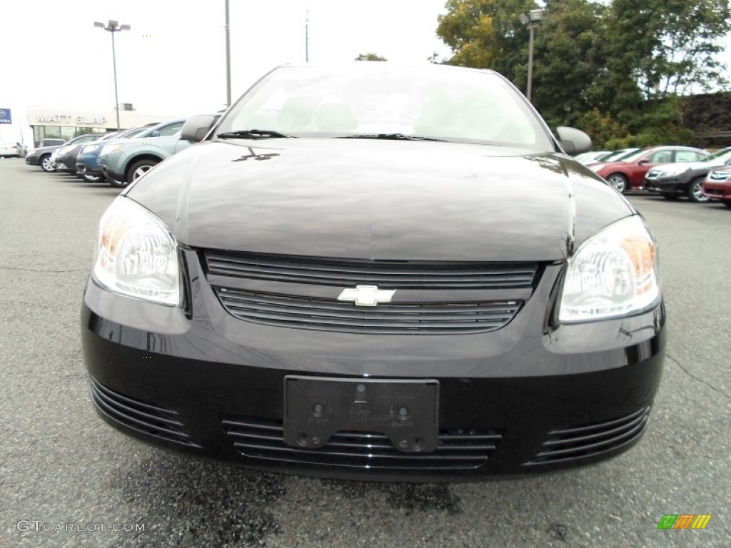 2007 Cobalt LS Coupe - Black / Gray photo #3