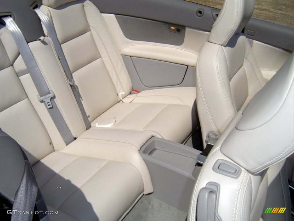 2011 C70 T5 - Ice White / Soverign Hide Calcite Leather/Umbra Brown photo #6