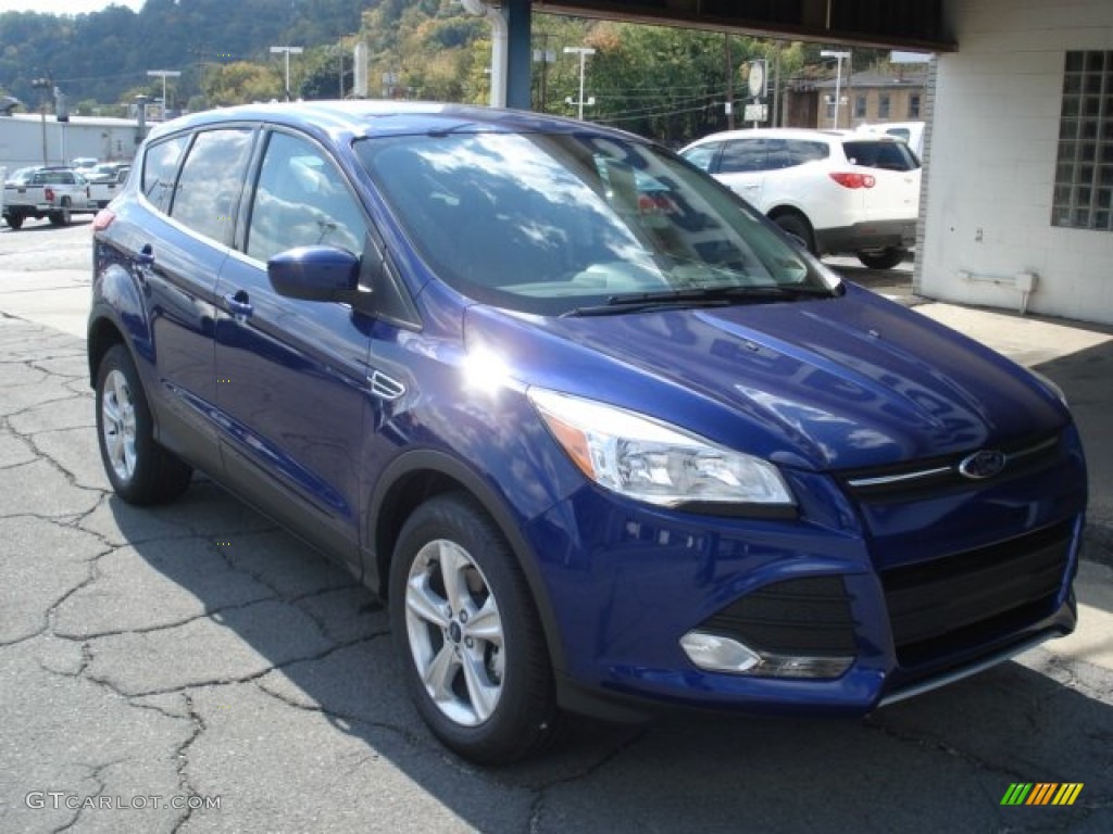 2013 Escape SE 1.6L EcoBoost - Deep Impact Blue Metallic / Medium Light Stone photo #2