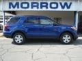 2013 Deep Impact Blue Metallic Ford Explorer 4WD  photo #1