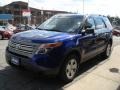 2013 Deep Impact Blue Metallic Ford Explorer 4WD  photo #4