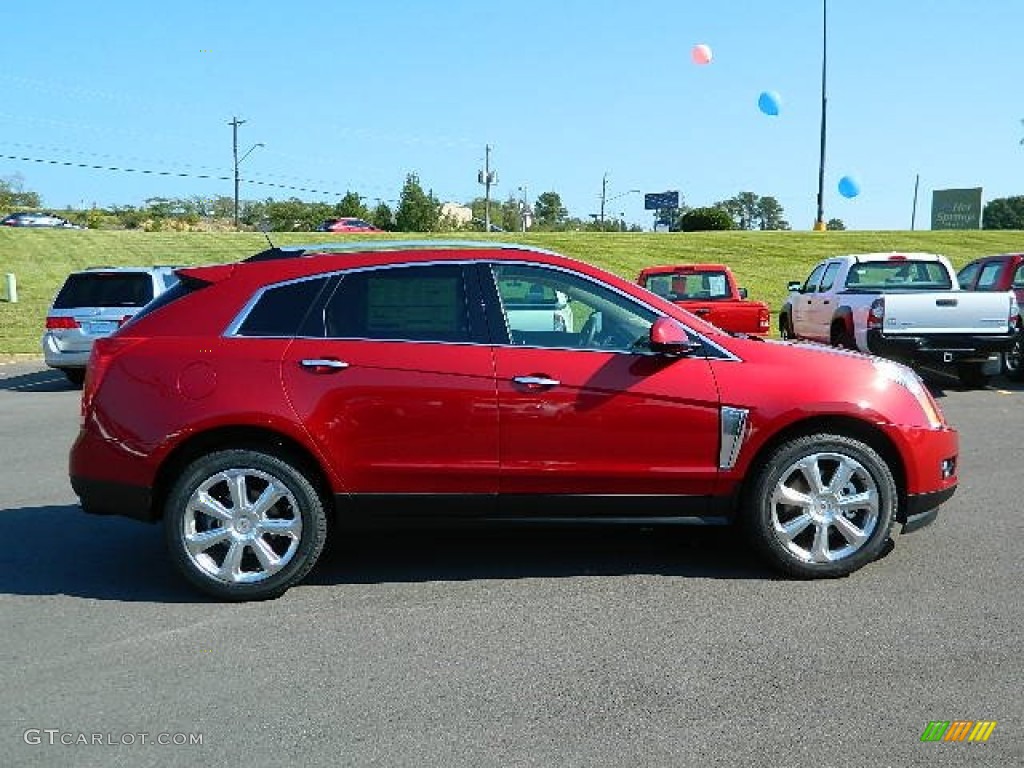 Crystal Red Tintcoat 2013 Cadillac SRX Premium FWD Exterior Photo #71700484