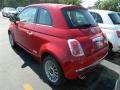 2012 Rosso Brillante (Red) Fiat 500 Lounge  photo #4