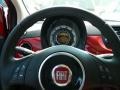 2012 Rosso Brillante (Red) Fiat 500 Lounge  photo #9