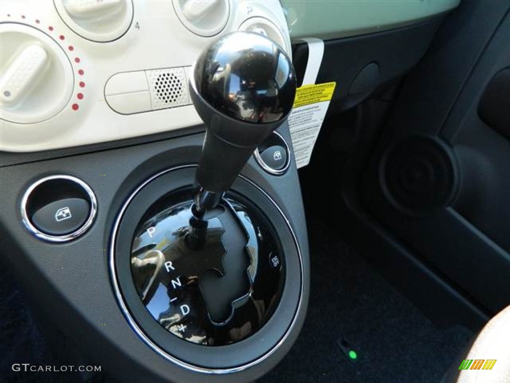2012 Fiat 500 c cabrio Pop 6 Speed Auto Stick Automatic Transmission Photo #71701801