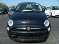 2012 Nero (Black) Fiat 500 c cabrio Pop  photo #2