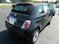 2012 Nero (Black) Fiat 500 c cabrio Pop  photo #4