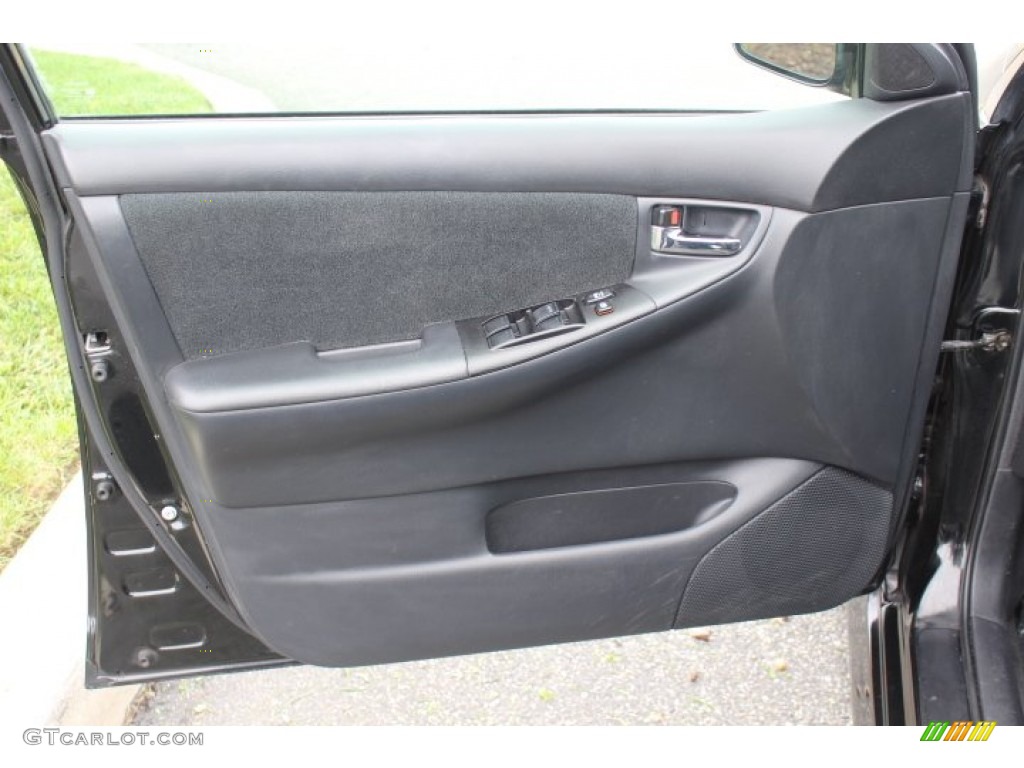 2006 Corolla S - Black Sand Pearl / Dark Charcoal photo #6