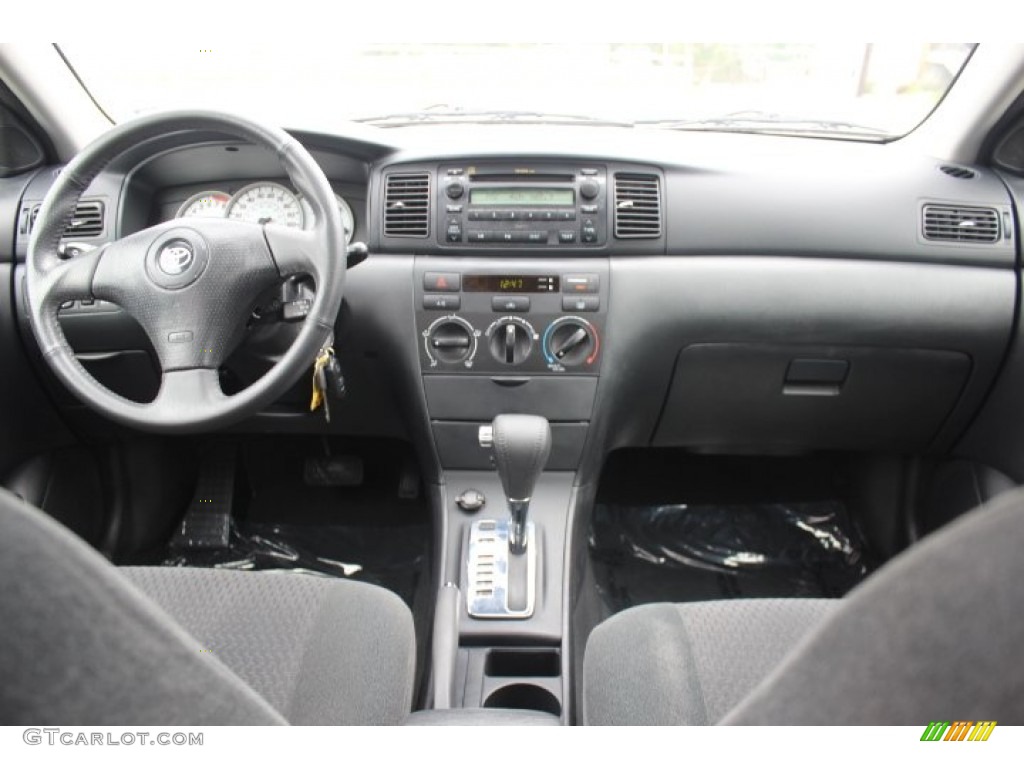 2006 Corolla S - Black Sand Pearl / Dark Charcoal photo #10
