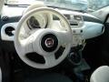 2012 Bianco Perla (Pearl White) Fiat 500 c cabrio Pop  photo #7