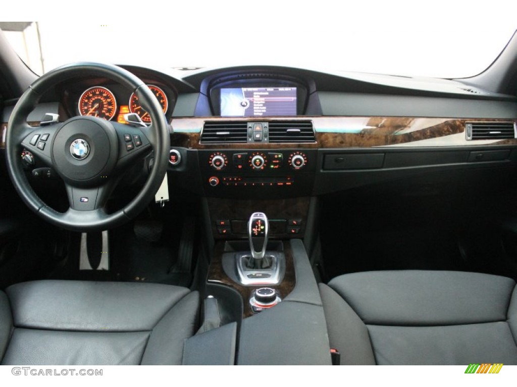 2010 BMW 5 Series 535i Sedan Black Dashboard Photo #71702797