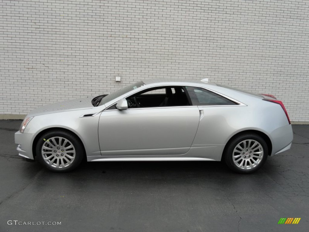 Radiant Silver Metallic 2013 Cadillac CTS 4 AWD Coupe Exterior Photo #71703643