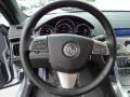 Ebony 2013 Cadillac CTS 4 AWD Coupe Steering Wheel