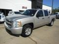 2008 Silver Birch Metallic Chevrolet Silverado 1500 LT Crew Cab 4x4  photo #2