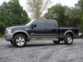 True Blue Metallic - F250 Super Duty King Ranch Crew Cab 4x4 Photo No. 2