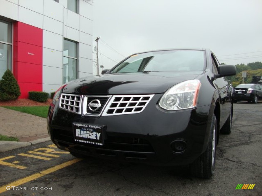 2010 Rogue S AWD 360 Value Package - Wicked Black / Black photo #1