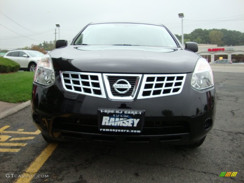 2010 Rogue S AWD 360 Value Package - Wicked Black / Black photo #9