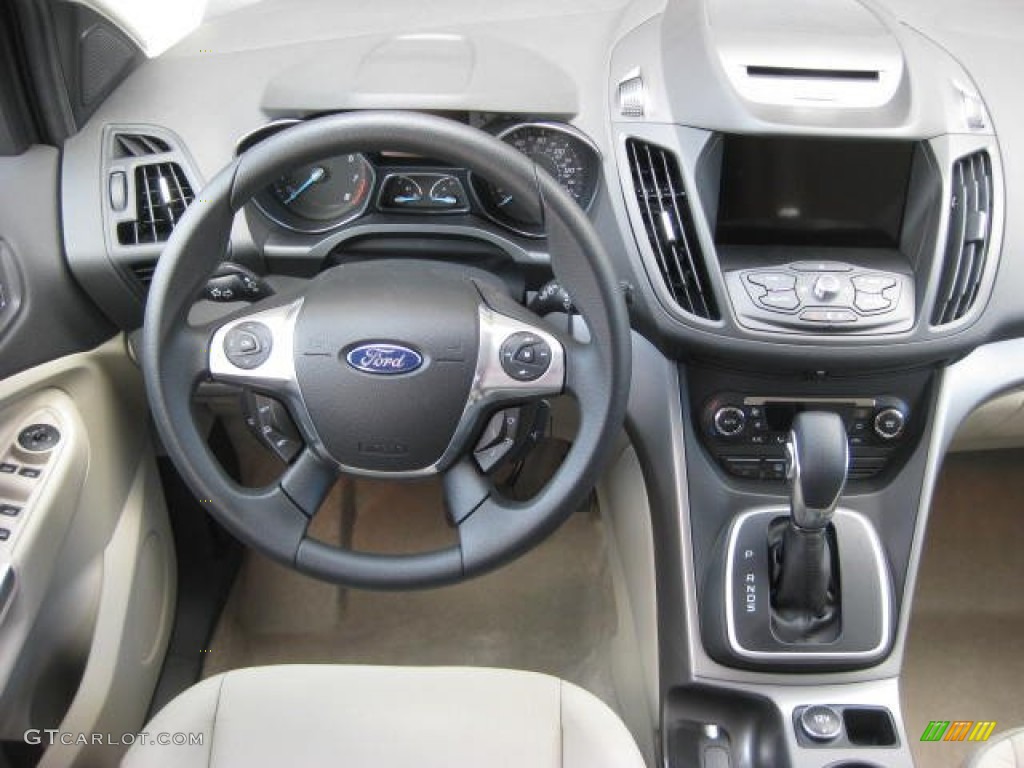 2013 Escape SE 1.6L EcoBoost - Ruby Red Metallic / Medium Light Stone photo #17