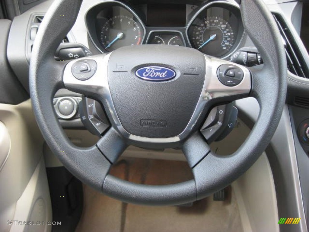 2013 Escape SE 1.6L EcoBoost - Ruby Red Metallic / Medium Light Stone photo #21