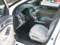 2013 White Platinum Tri-Coat Ford Explorer XLT 4WD  photo #11