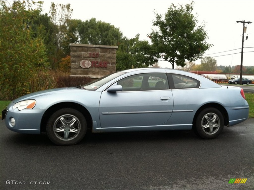 2004 Sebring Limited Coupe - Ice Silver Pearl / Dark Slate Gray photo #1