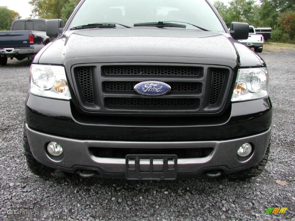 2006 F150 FX4 SuperCrew 4x4 - Black / Black/Medium Flint photo #18