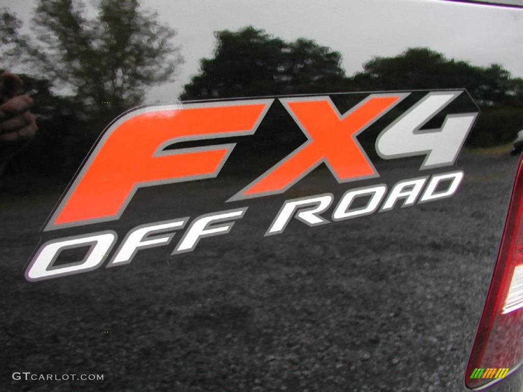 2006 F150 FX4 SuperCrew 4x4 - Black / Black/Medium Flint photo #30