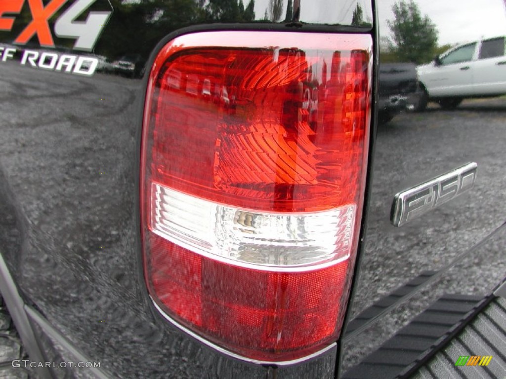 2006 F150 FX4 SuperCrew 4x4 - Black / Black/Medium Flint photo #31
