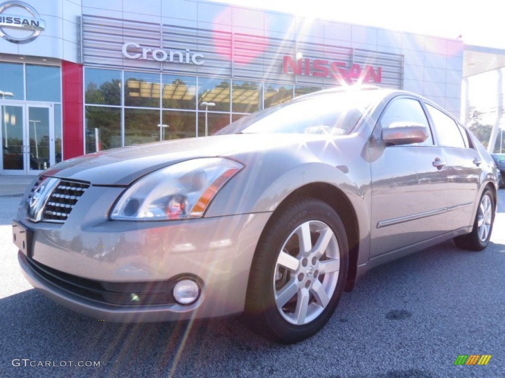 2004 Maxima 3.5 SL - Spirited Bronze / Cafe Latte photo #1