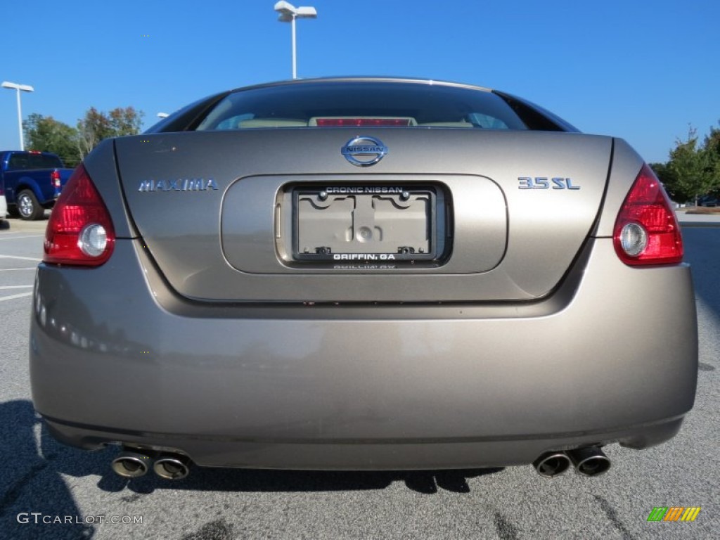 2004 Maxima 3.5 SL - Spirited Bronze / Cafe Latte photo #4