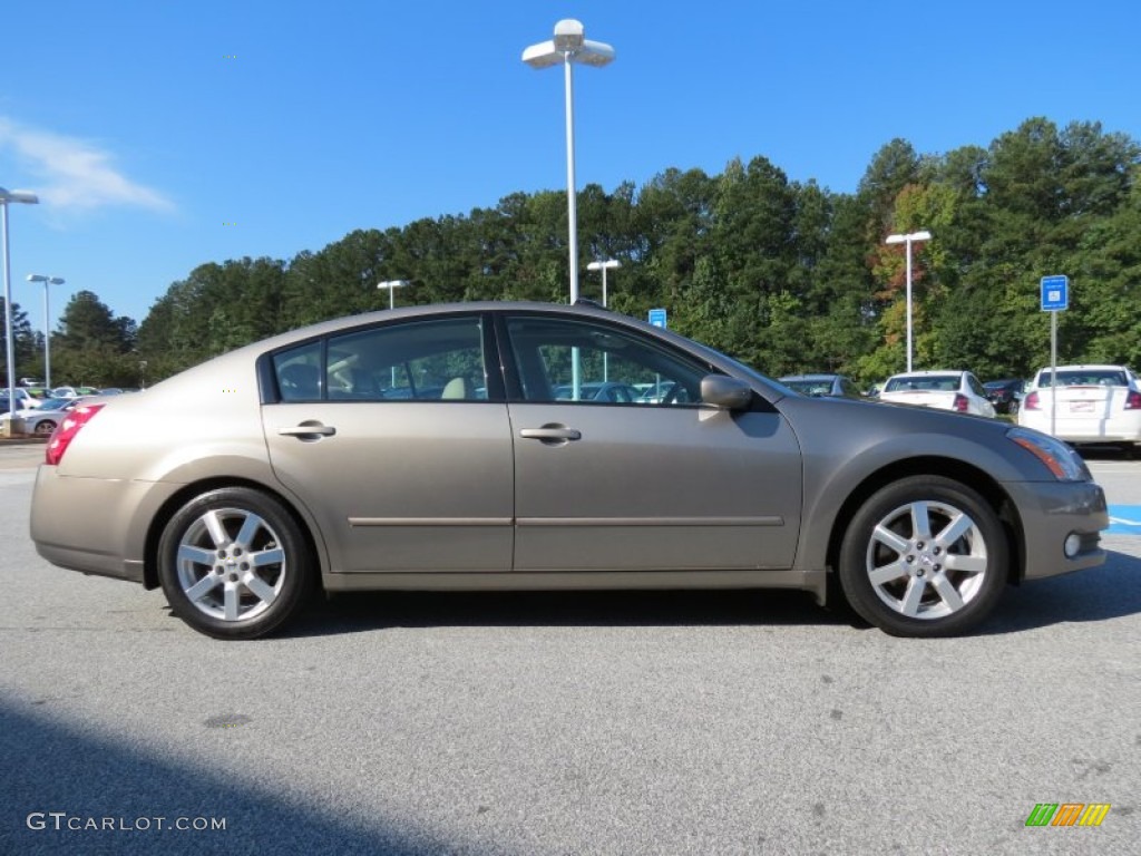 2004 Maxima 3.5 SL - Spirited Bronze / Cafe Latte photo #6