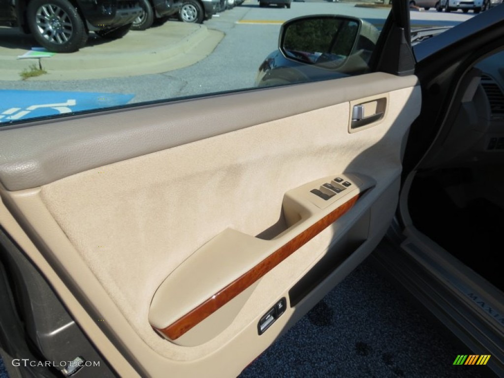 2004 Maxima 3.5 SL - Spirited Bronze / Cafe Latte photo #12