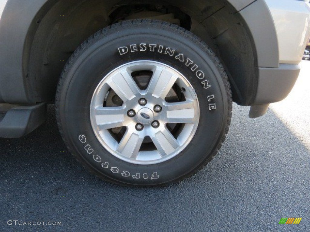 2006 Explorer XLT 4x4 - Silver Birch Metallic / Stone photo #9