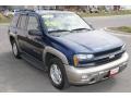 2003 Indigo Blue Metallic Chevrolet TrailBlazer LTZ 4x4  photo #3